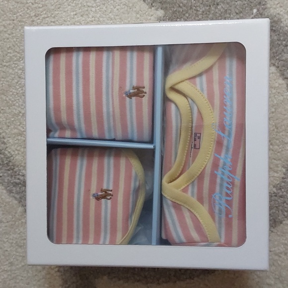Ralph Lauren Matching Sets Ralph Lauren Baby Classicsi Pink Set 3mo